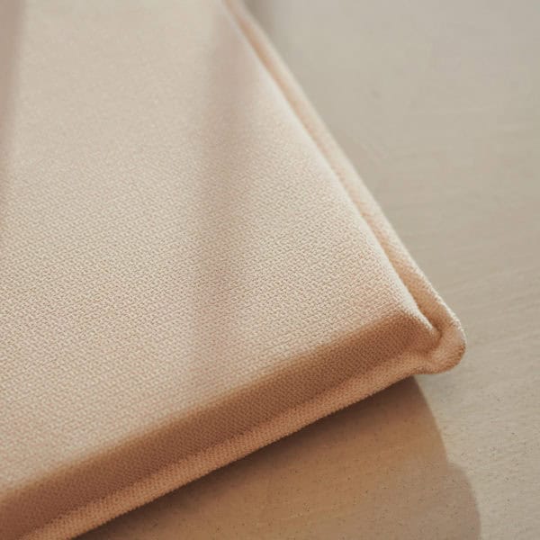 mellow heated seat cushion 40 x 40 beige