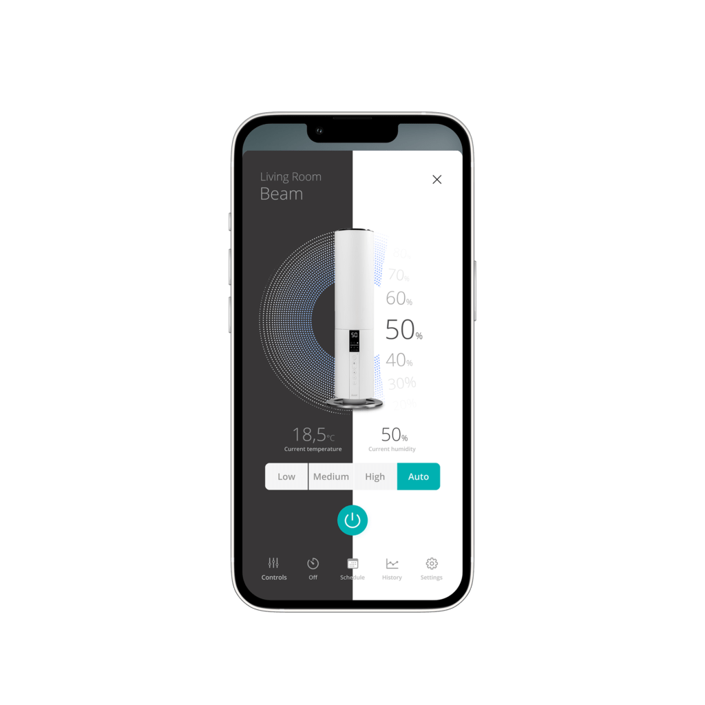 duux dark mode